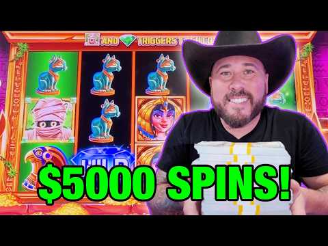 $5,000 Per Spin Until I Hit Something HUGE