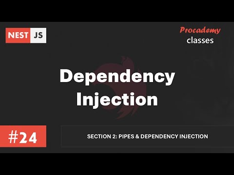 #24 Understanding Dependency Injection | Pipes & Dependency Injection | A Complete Nest JS Course