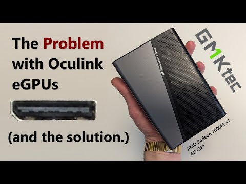 The Problem (and the solution) with Oculink eGPUs (GMKtec AD-GP1 Review)