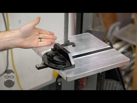 DIY Bandsaw Table (for horizontal metal-cutting bandsaw)
