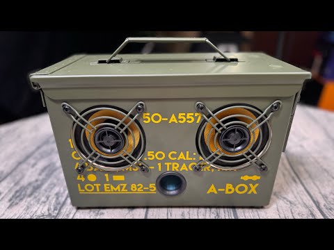 .50 CAL A-BOX  - THE ORIGINAL AMMO CAN BOOMBOX