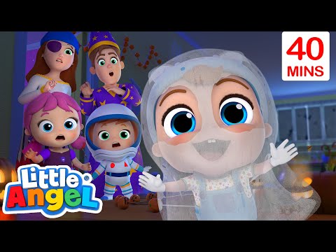 Family Costume Party Song | @LittleAngel Kids Songs & Nursery Rhymes