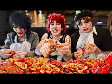 Seafood Boil Mukbang Date!