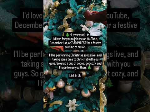 🎄 Christmas Carols and Chit-Chat🎄