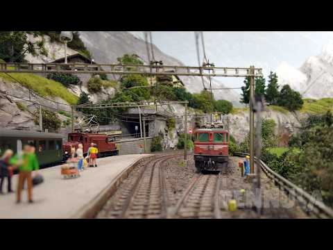 Unglaublich! Märklin Modelleisenbahn H0 – Die beeindruckendste SBB Modellbahn-Anlage Appenfluher Tal