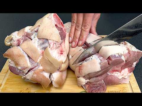 Ich mache sie für jede Party! Schweinshaxen, die alle verrückt machen!