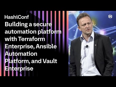 A secure automation platform: Terraform Enterprise, Ansible Automation Platform, & Vault Enterprise