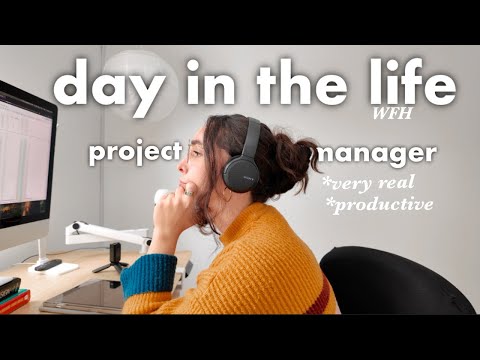 👩🏻‍💻 day in the life as a project manager | wfh routine, working w engineers, living in the country