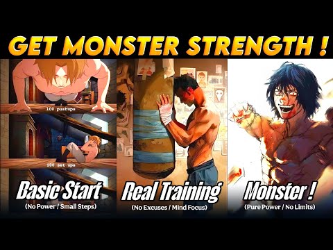 Get Monster Level Strength With ONLY 7 Exercises (Calisthenics Only)