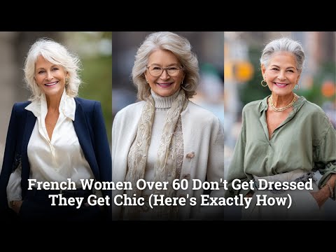 French Women Over 60 Don't Get Dressed—They Get Chic (Here's Exactly How) ☕🧣