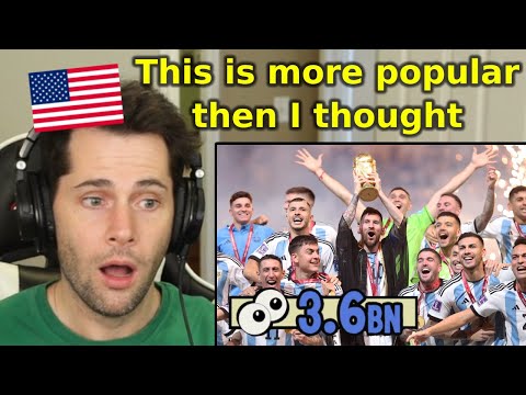American Reacts to the World Cup is BIGGER Than the Super Bowl