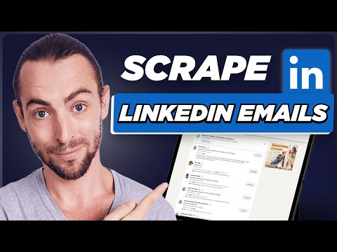 How to Scrape UNLIMITED LinkedIn EMAILS In 7 MInutes