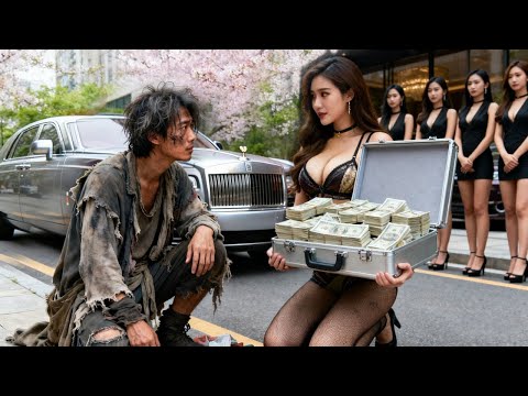 La fille du plus riche engage un mendiant; il invoque dix betes sacrees et balaie les voyous.