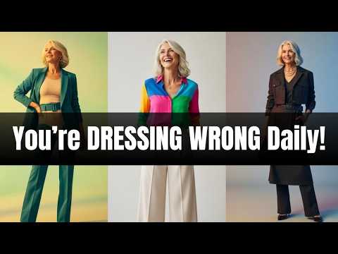 DRESSING RULE EVERY WOMAN OVER 50 TO LEARN ONCE AND FOR ALL