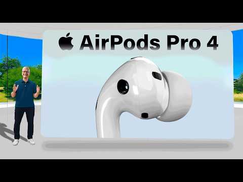 AirPods Pro 4 LEAKS - Launching in 2026… WITH CAMERAS?!