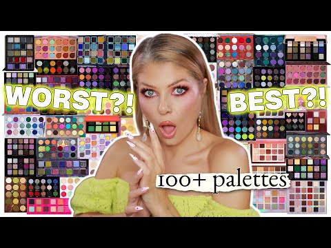 Ranking All The 100+ Palettes I Tried In 2025 👀 FROM WORST TO BEST
