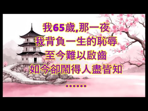 我65歲，一生的恥辱，守了40年，卻在晚年鬧得人盡皆知，撕開我人生最不堪的真相…