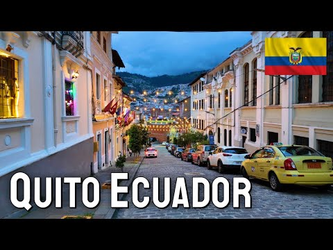 QUITO, ECUADOR - Saturday Evening Walking Tour - Centro HistΓ³rico 4K