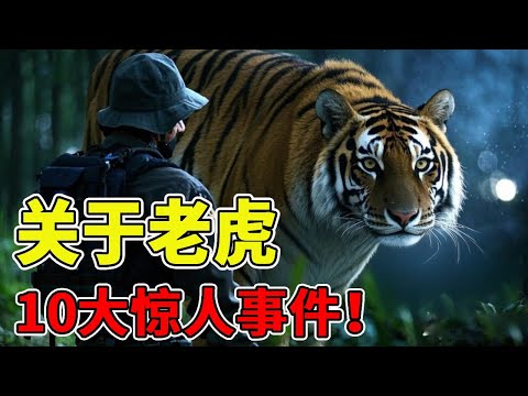 關於老虎的10大驚人事實！ 從1噸咬合力到隱形條紋：老虎的生存密碼，人類根本模仿不來！#動物世界 #老虎 #大貓