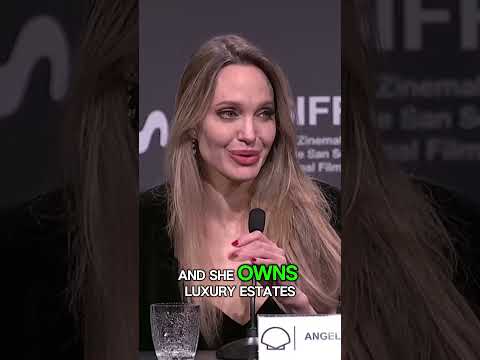 How Angelina Jolie Lives Her Billion-Dollar Life 💼🌹 | #Shorts