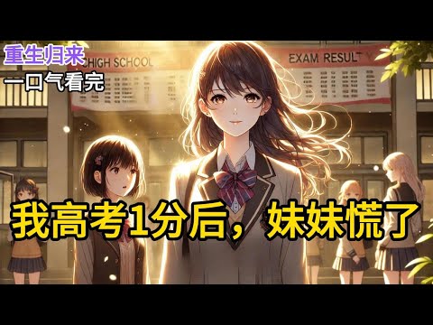 【完结】高考出分，我就考了1分。还是因为在数学卷子上一不小心写了个解。妈妈疯了，妹妹疯了，我却笑了。前世，妹妹用了换分系统，把我们的分数交换。《我高考1分后，妹妹慌了》#有声小说 #小说 MM930