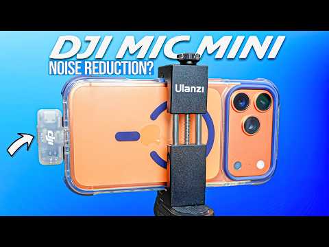 DJI Mic Mini USB-C Receiver Noise Reduction Test | Off vs Low vs High Explained