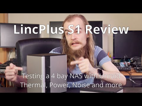 LincPlus S1 NAS Review: Testing a new 4 bay NAS with Unraid