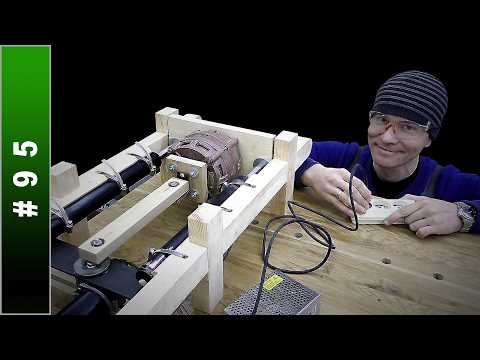 MACHINE from JUNK: SECOND LIFE of old parts - SEE the result