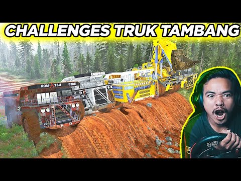 Uji Ketangguhan Truk Tambang Siapa Yang kalah? - SpintiresMudrunner