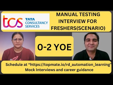 Manual Testing Interview Questions and Answers| Testing Interview Questions | RD Automation Learning
