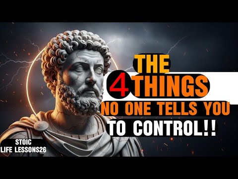 4 Things You Must Control or Life Will Control You #marcusaurelius #stoic #stoicphilosopher #2026