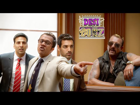Climax Scene- अबे छोटा चेतन, मैं बाप नहीं, XXX दुनिया का बादशाह हूँ। |Sanjay Dutt | Akshay Kumar