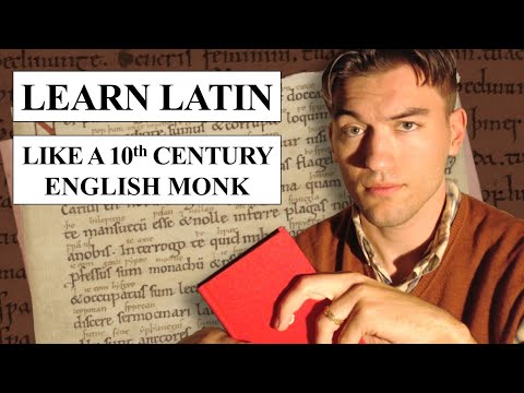 How to Learn Latin like a 10th Century English Monk
