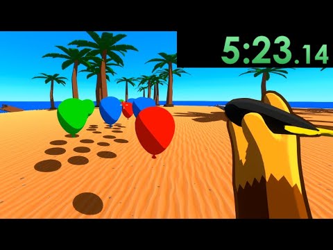 I decided to speedrun Bloons First Person Shooter and it was a magical experience