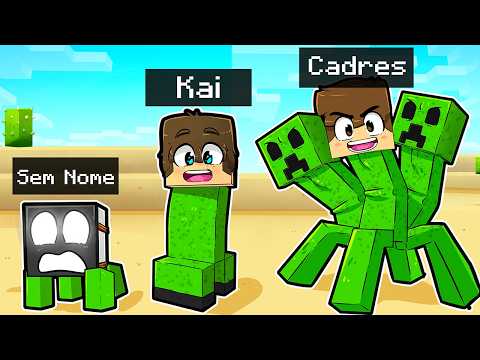 VIDA de CREEPER no Minecraft!