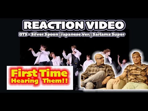 MILLENNIAL R&B ARTIST (MY SON) FIRST TIME LISTEN TO BTS - Silver Spoon |Japanese Ver.| Saitama Super