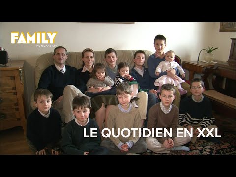 Familles XXL : leur quotidien plus que dynamique