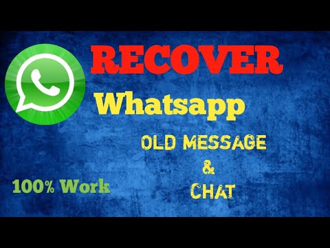 How To Restore WhatsApp Message on Android || Restore Whatsapp Deleted Message & Chat history