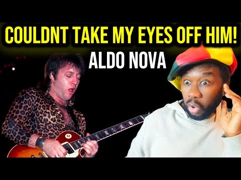 "FIRST TIME HEARING ALDO NOVA – FANTASY! The Laser Guitar Hero of the '80s!"