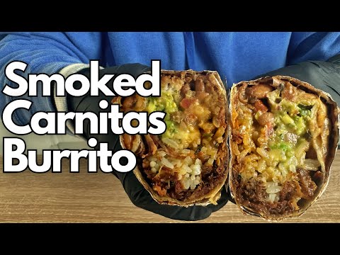 Restaurant Style Burrito At Home | Carnitas