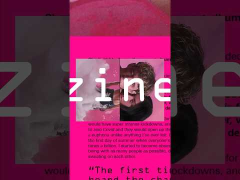 Grab your copy of SWEATZINE at i-d.co.