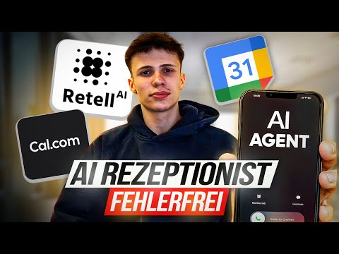 AI Rezeptionist mit NEUER Retell Funktion | Retell NODES Tutorial