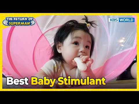 Hyungtak Gets Haru to Crawl by Himself🏊 [The Return of Superman:Ep.593-4] | KBS WORLD TV 251026