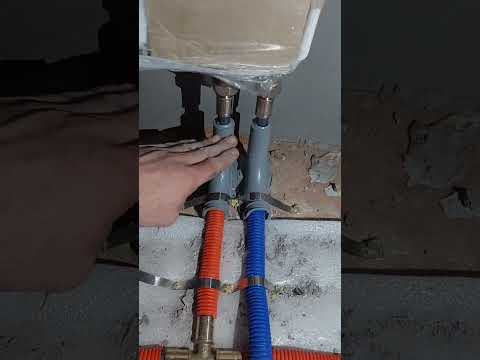 подключение радиатора через башмак