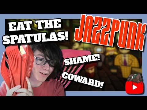 Getting Bullied While Playing Jazzpunk for the First Time