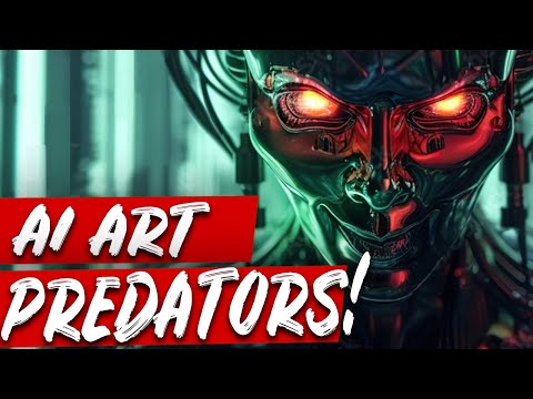 How AI art companies are predators + these are victims