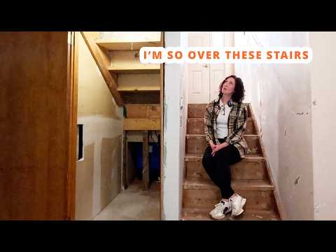 Our stairs are THE WORST...so I'm tearing them out and starting over | Part 1