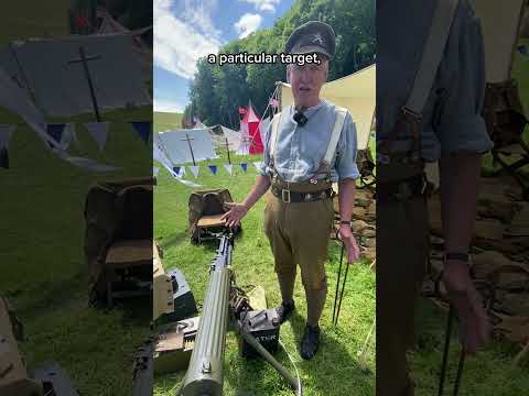 This is the Vickers .303 machine from WW1 #history #ww1