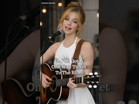 ๐ถ One Way Ticket โ Tanja Thomas | AI Singing Avatar Lyrics #shorts โจ