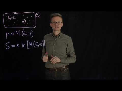 Lecture 04, concept 12: Deriving the Boltzmann distribution - general case